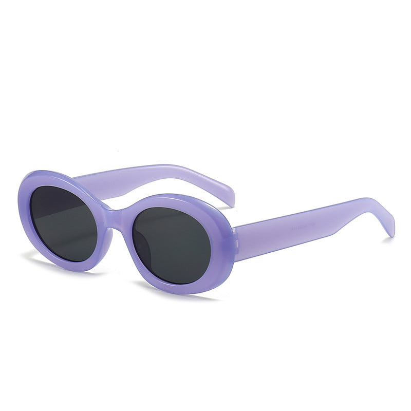 Wholesale Oval Frame PC Women's Sunglasses